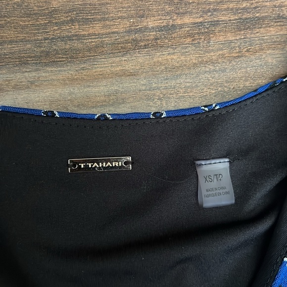 Tahari Lightweight Cottagecore, Midi, Boho Nylon Spandex Blend Dress, Sz. XS. - Picture 9 of 14